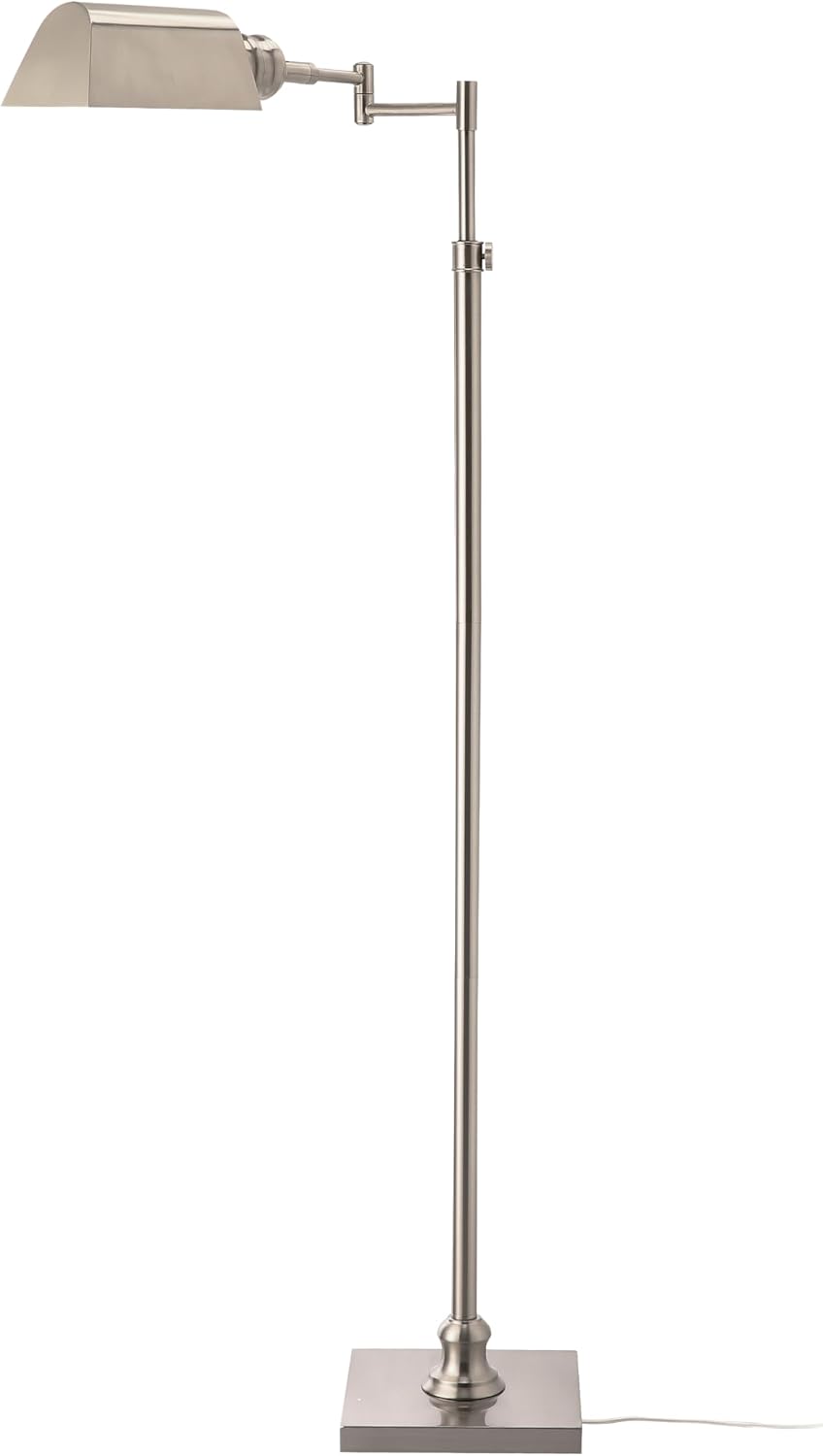 Adjustable Metal Pharmacy Floor Lamp