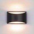 Black Up Down LED Wall Sconce