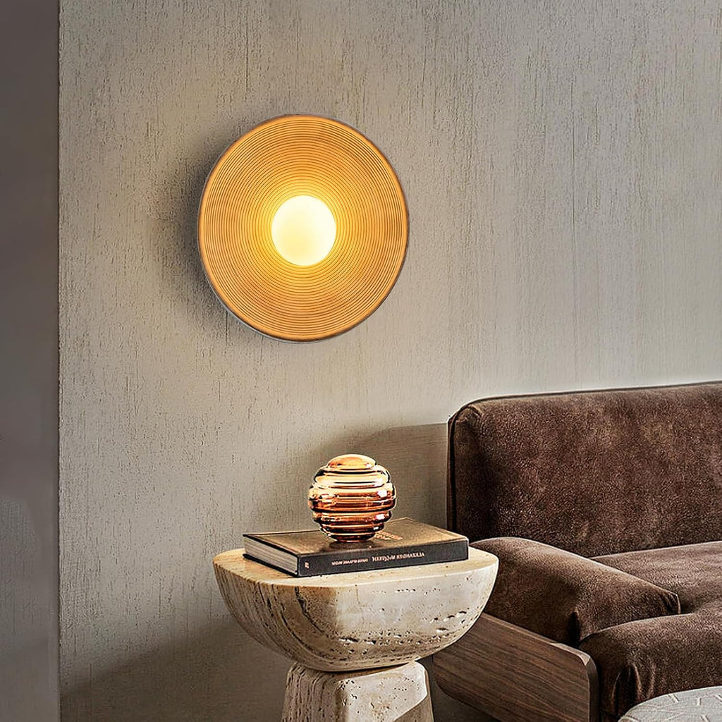 Wabi-Sabi Resin Wall Sconces