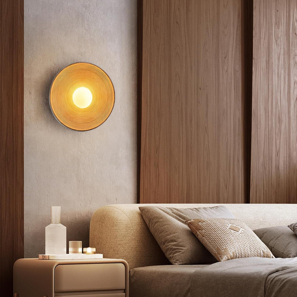 Wabi-Sabi Resin Wall Sconces